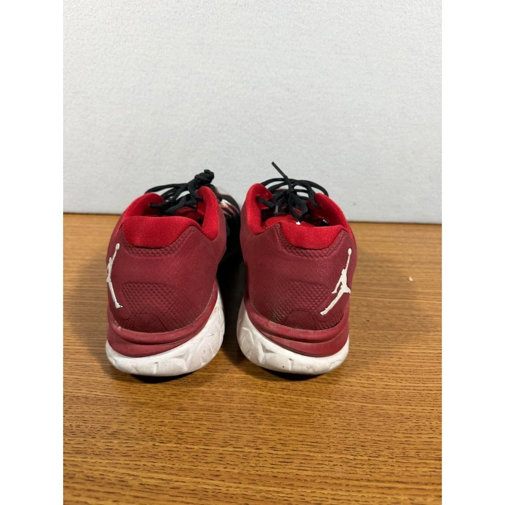 Jordan Flight Flex Trainer Mens Red Black Athletic Sneakers 654268-601